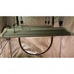 Бічний вигляд фітолампи LED ES180